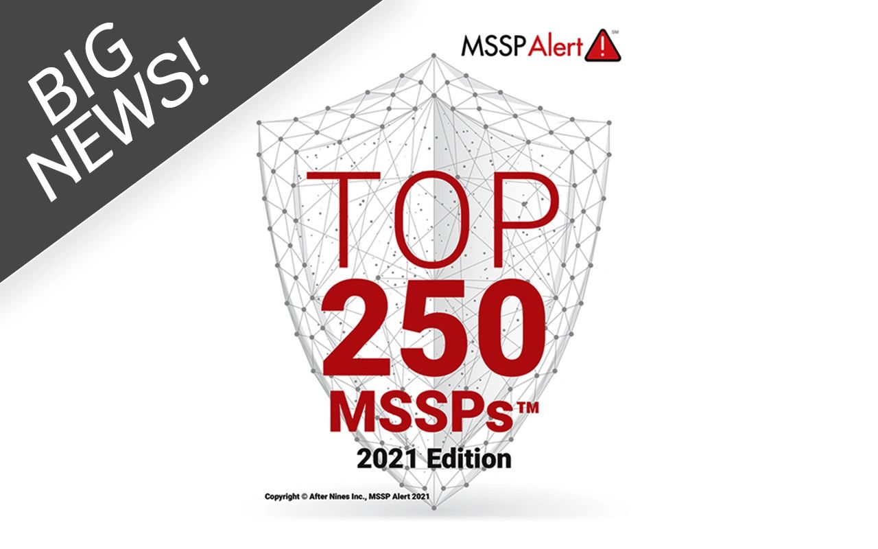 BIG NEWS! Ballast ranks in the MSSP Alert Top 250 for 2021